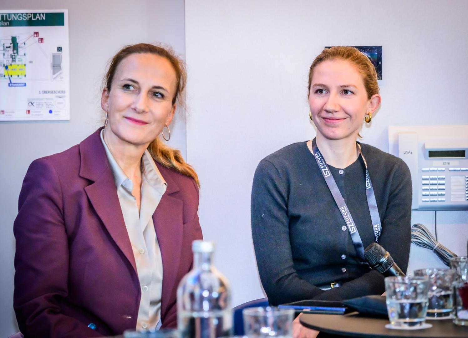 Katja Nettesheim im Panel-Gespräch