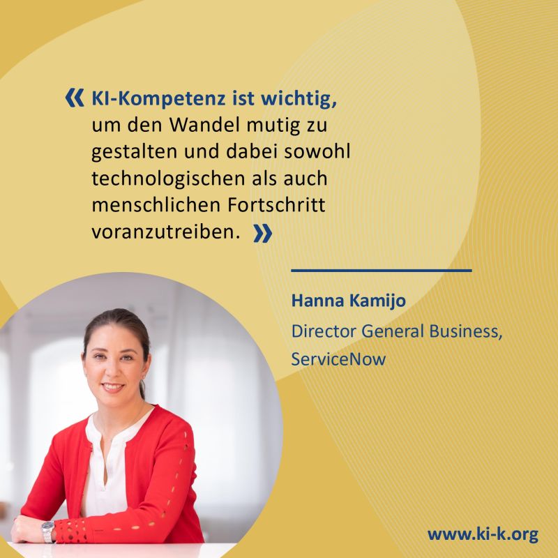 Statement von Hanna Kamijo, Director General Business, ServiceNow
