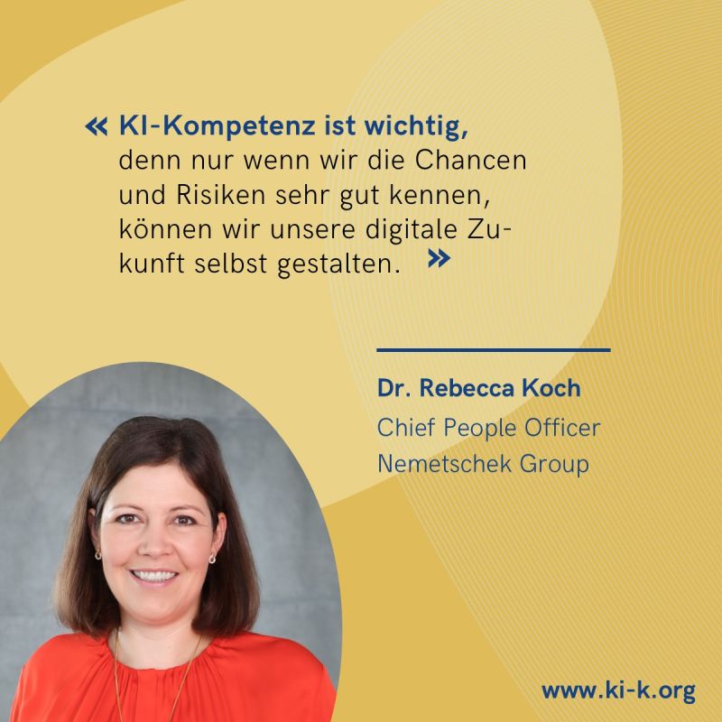 Statement von Dr. Rebecca Koch, Chief People Officer Nemetschek Group