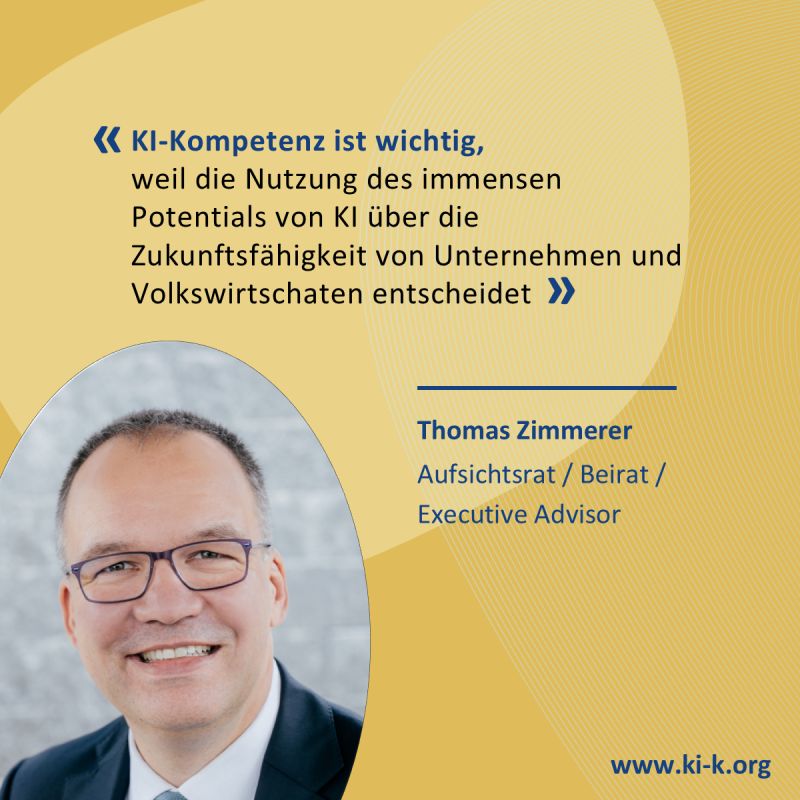Statement von Thomas Zimmerer, Aufsichtsrat / Beirat / Executive Advisor